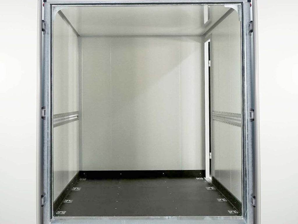Vezeko Kofferanhänger 184x405cm Höhe:205cm 2,7t|Tür|schwarz-Neu