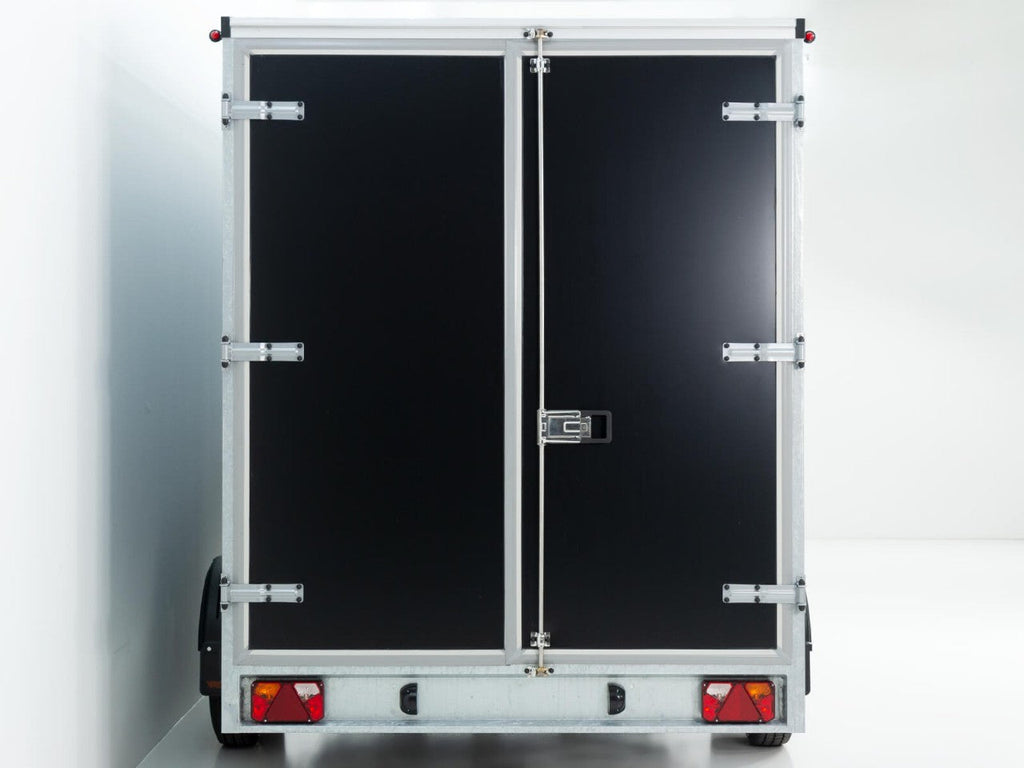 Vezeko Kofferanhänger 204x405cm Höhe:205cm 2,7t | Tür | schwarz-Neu