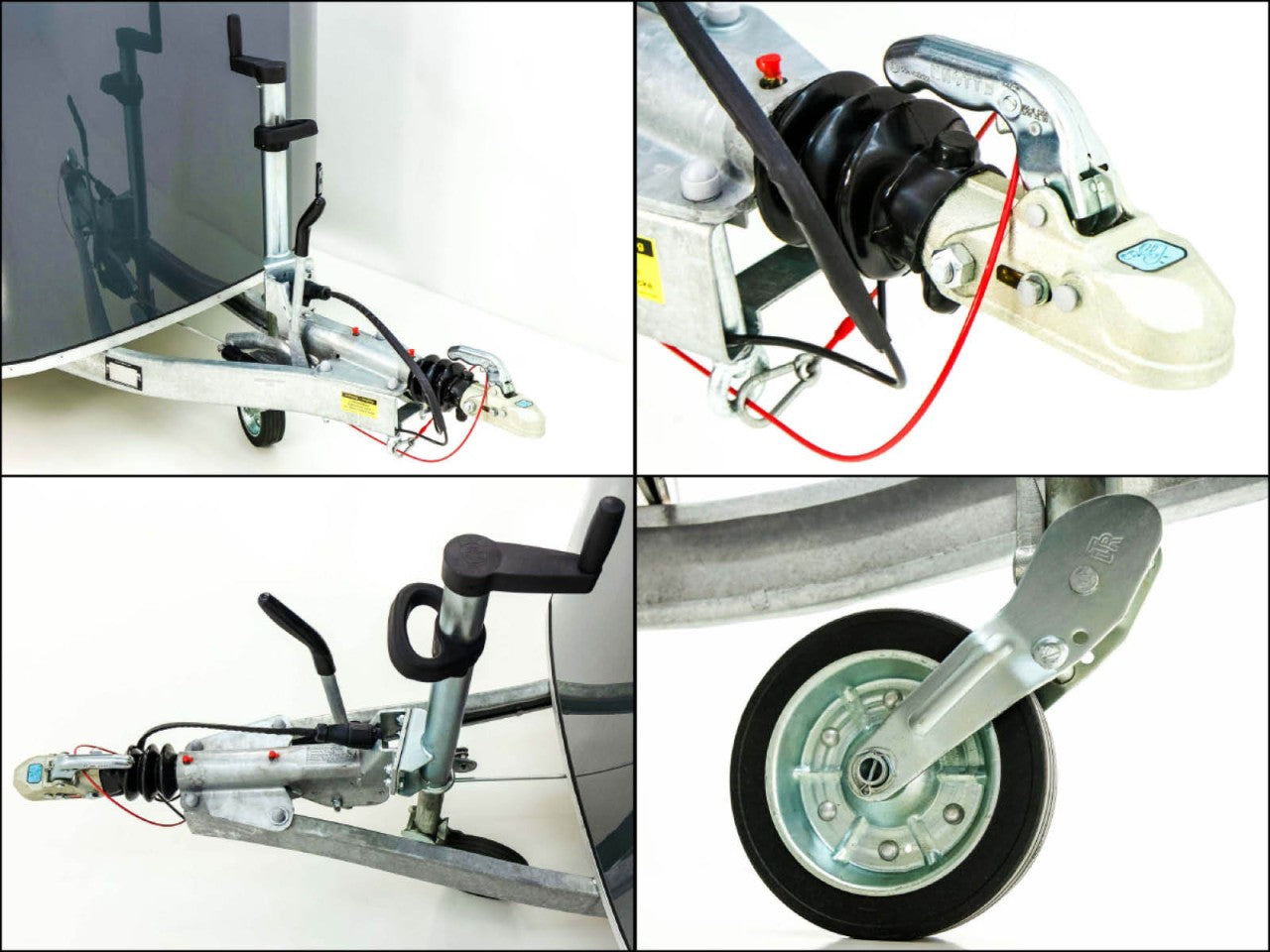 Debon Kofferanhänger Roadster C700 179×378 Höhe:201cm 2,6t|Alu|Polybug|Tür|grau-Neu