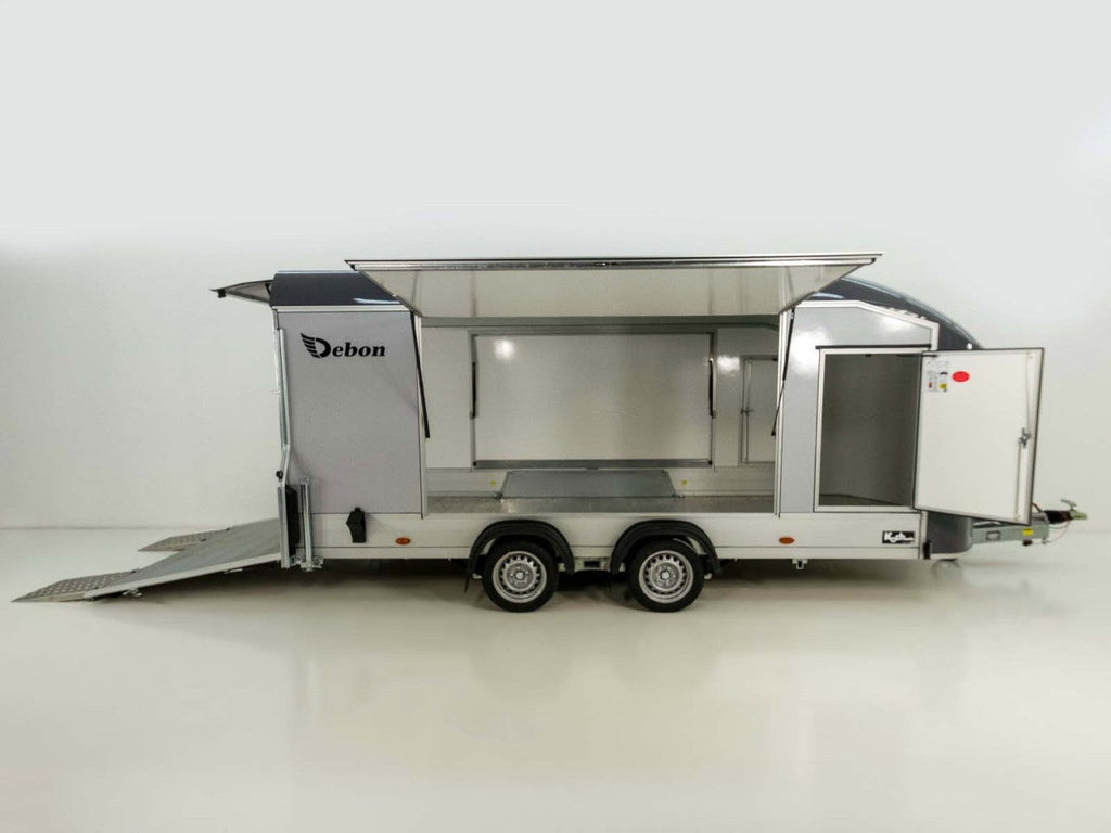 Debon Kofferanhänger Roadster C1000 200x500x200cm 3,5t grau-Neu