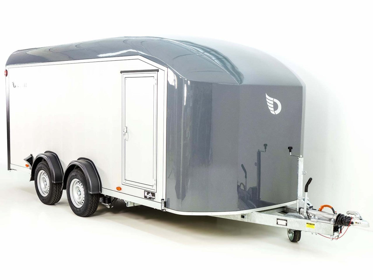 Debon Kofferanhänger Roadster Alu C900 202x495x200cm 3,5t grau-Neu