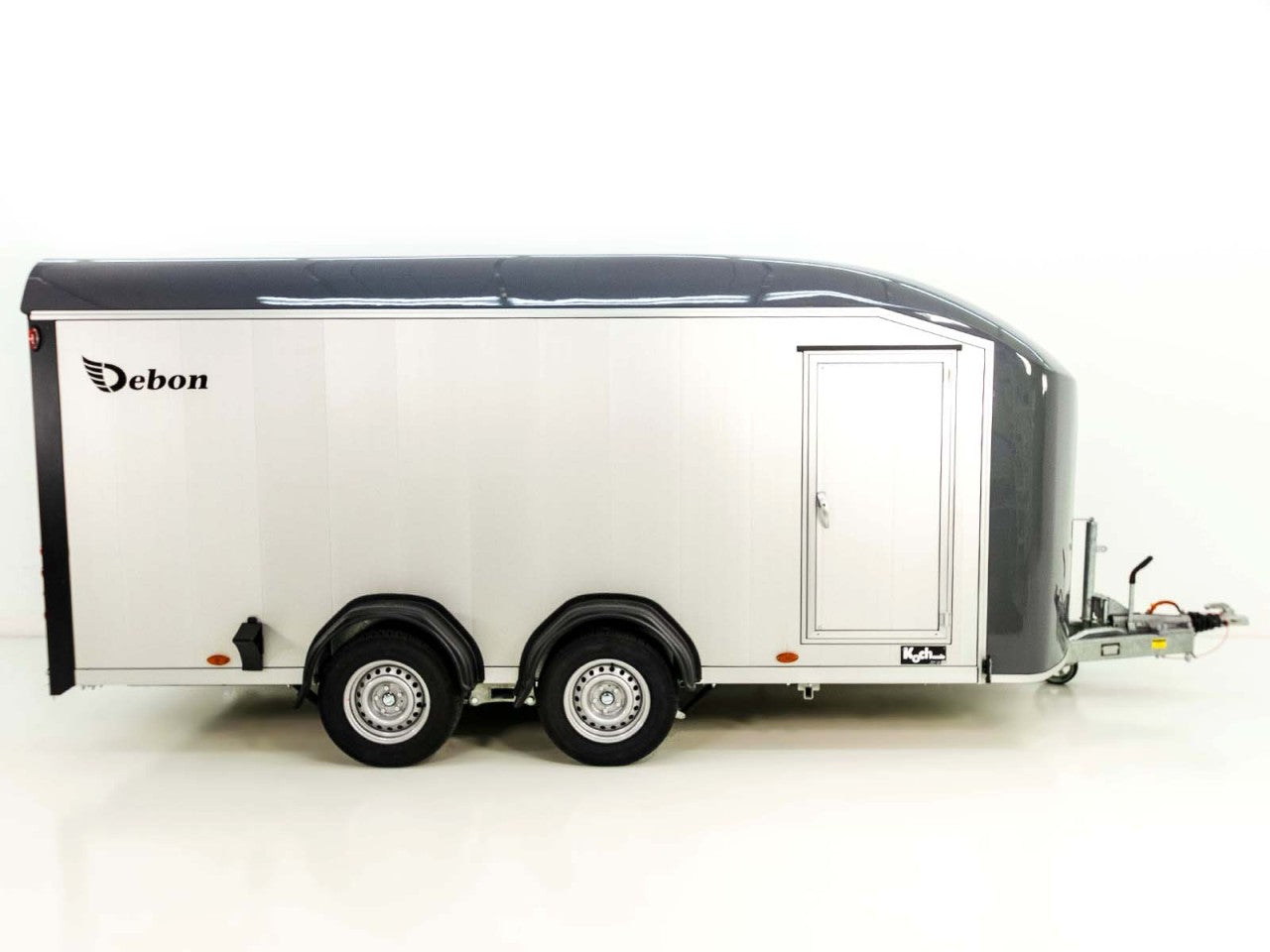 Debon Kofferanhänger Roadster Alu C900 202x495x200cm 3,5t grau-Neu