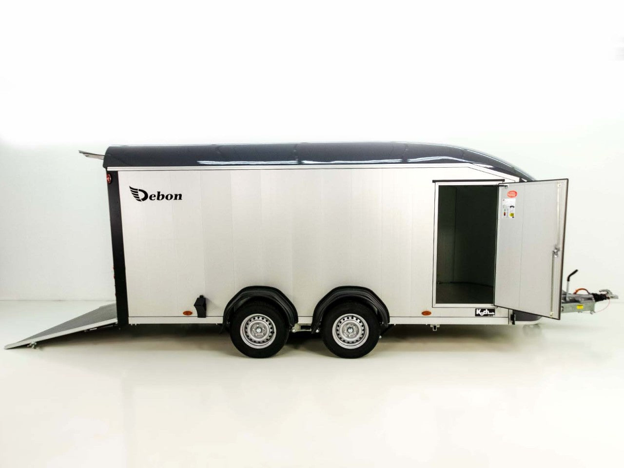 Debon Kofferanhänger Roadster Alu C900 202x495x200cm 3,5t grau-Neu