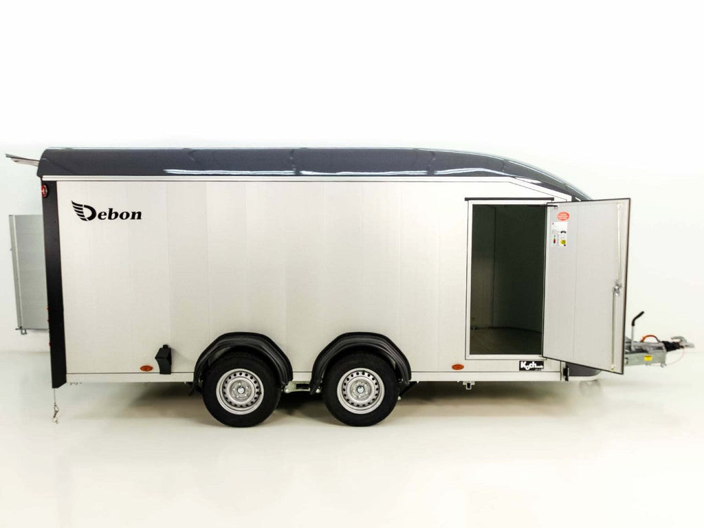 Debon Kofferanhänger Roadster Alu C900 202x495x200cm 3,5t grau-Neu