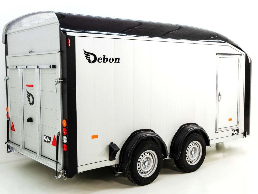 Debon Kofferanhänger Roadster Alu C900 202x495x200cm 3,5t schwarz-Neu