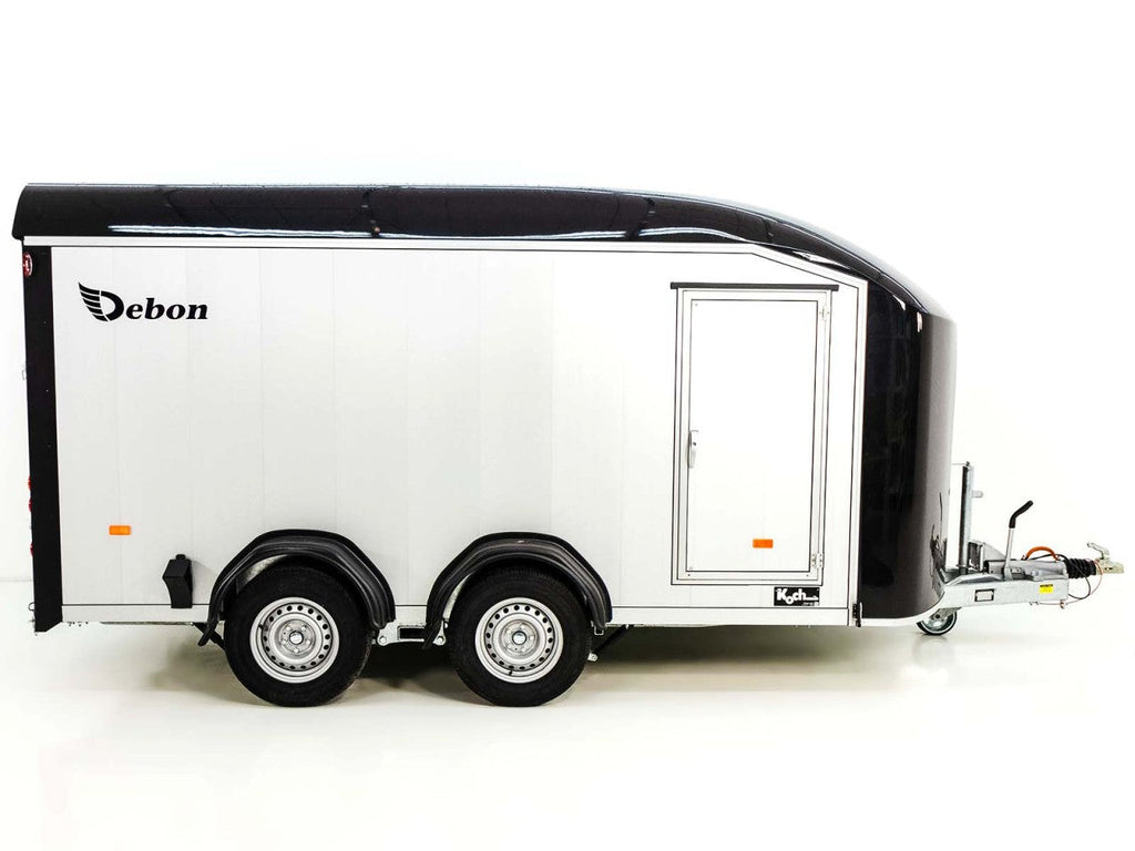 Debon Kofferanhänger Roadster Alu C900 202x495x200cm 3,5t schwarz-Neu