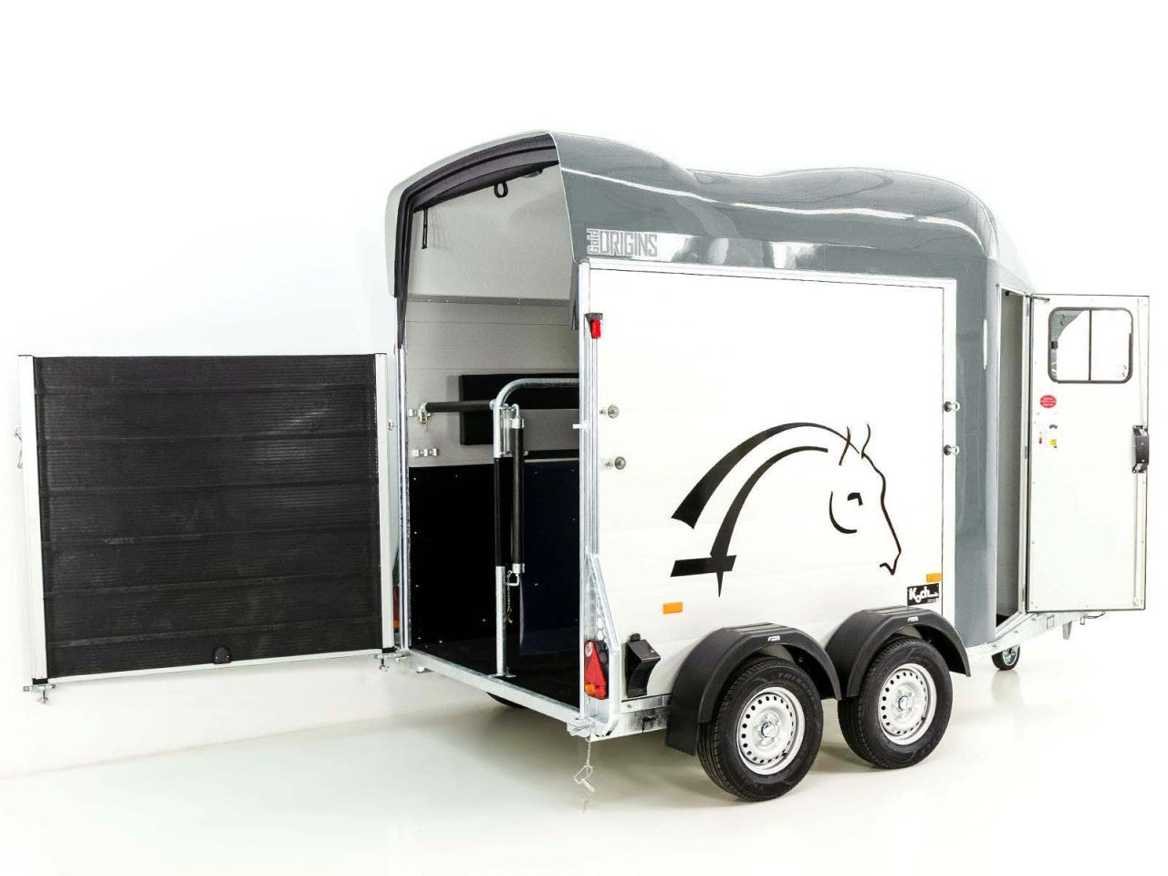 Cheval Liberte Pferdeanhänger GOLD Origins|grau-Neu