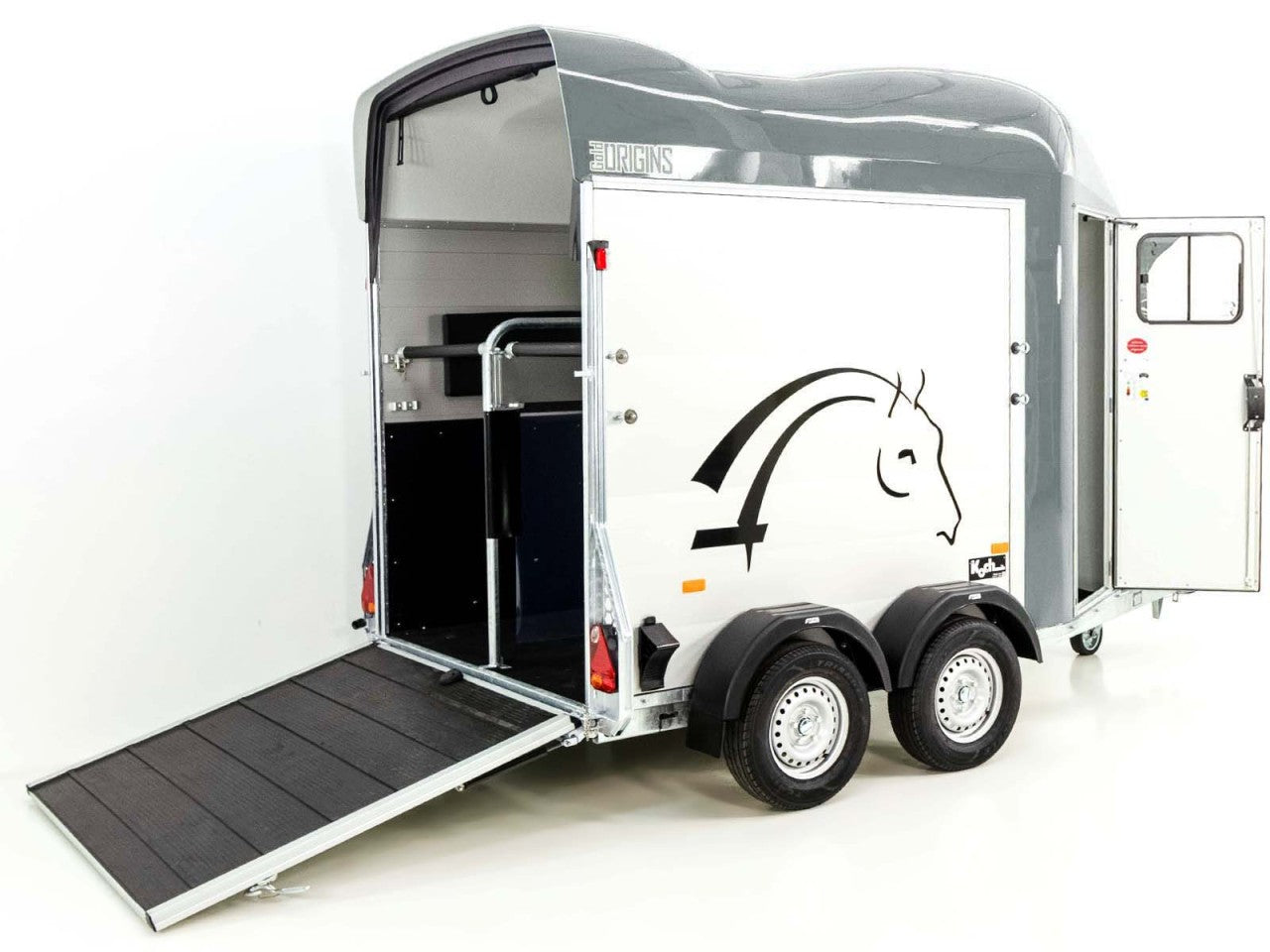 Cheval Liberte Pferdeanhänger GOLD Origins|grau-Neu