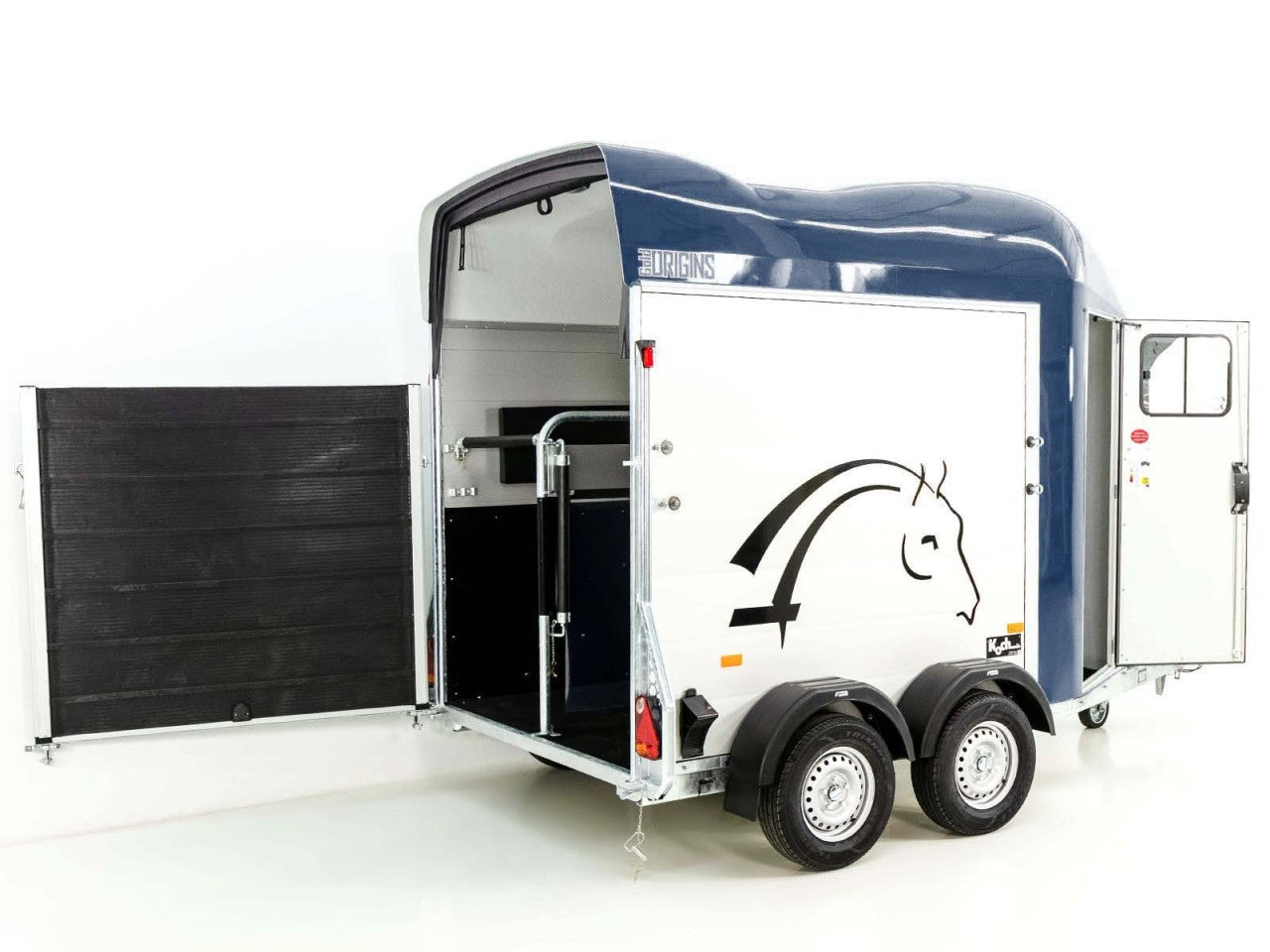 Cheval Liberte Pferdeanhänger GOLD Origins|blau-Neu