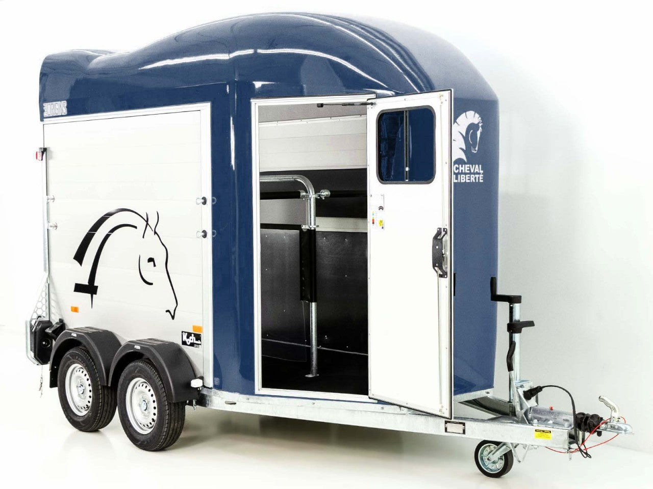 Cheval Liberte Pferdeanhänger GOLD Origins|blau-Neu