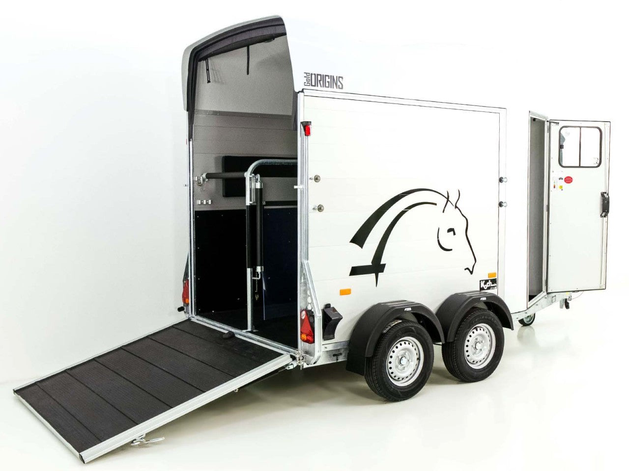 Cheval Liberte Pferdeanhänger GOLD Origins|weiß-Neu