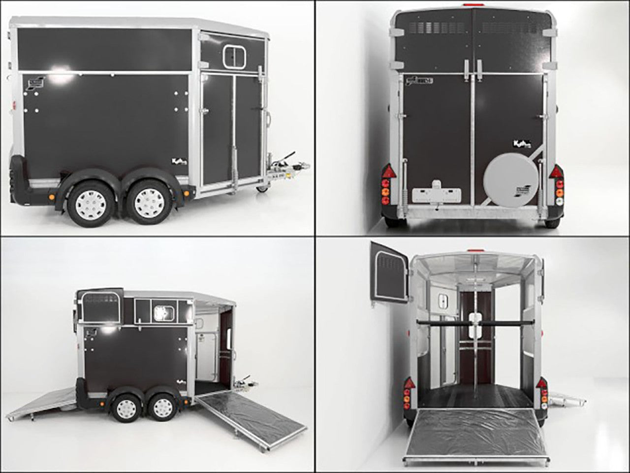 Ifor Williams Pferdeanhänger HB511|Frontausstieg-Neu