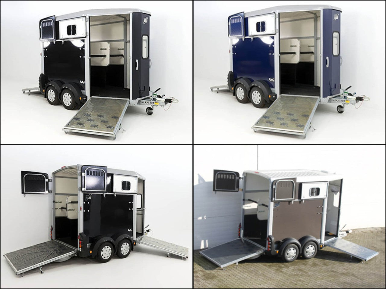 Ifor Williams Pferdeanhänger HB506|Frontausstieg-Neu
