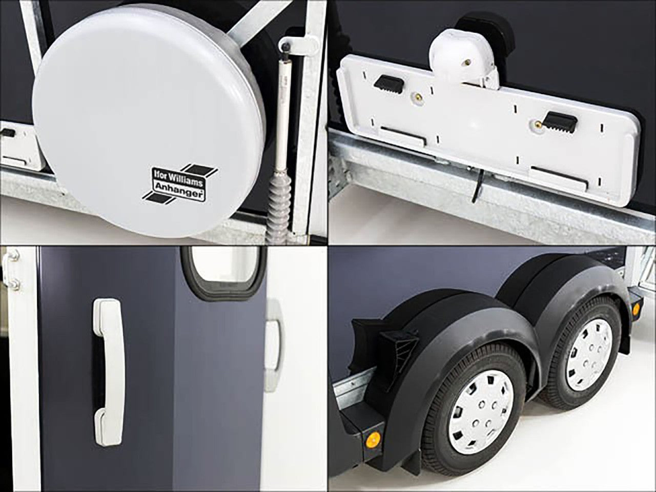 Ifor Williams Pferdeanhänger HB506|Frontausstieg-Neu