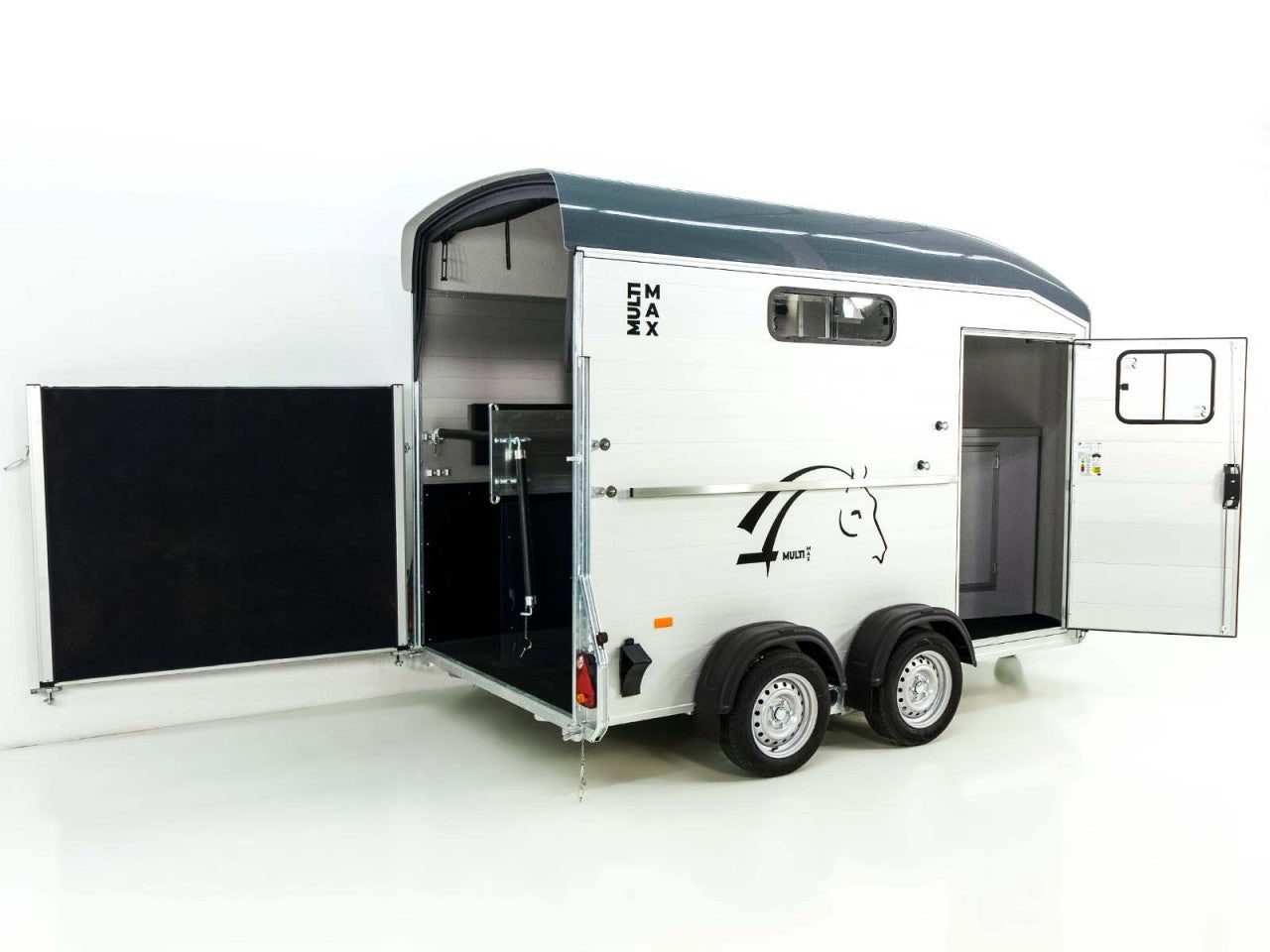Cheval Liberte Pferdeanhänger Multi Max 2 | grau-Neu
