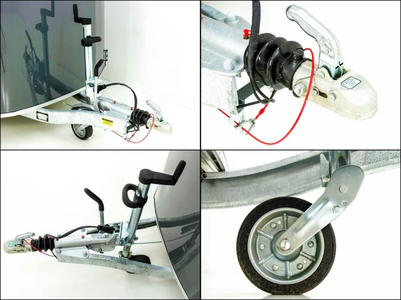 Cheval Liberte Pferdeanhänger Multi Max 2 | grau-Neu