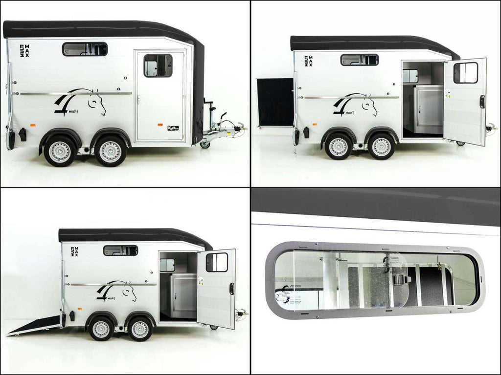 Cheval Liberte Pferdeanhänger Multi Max 2 | schwarz-Neu