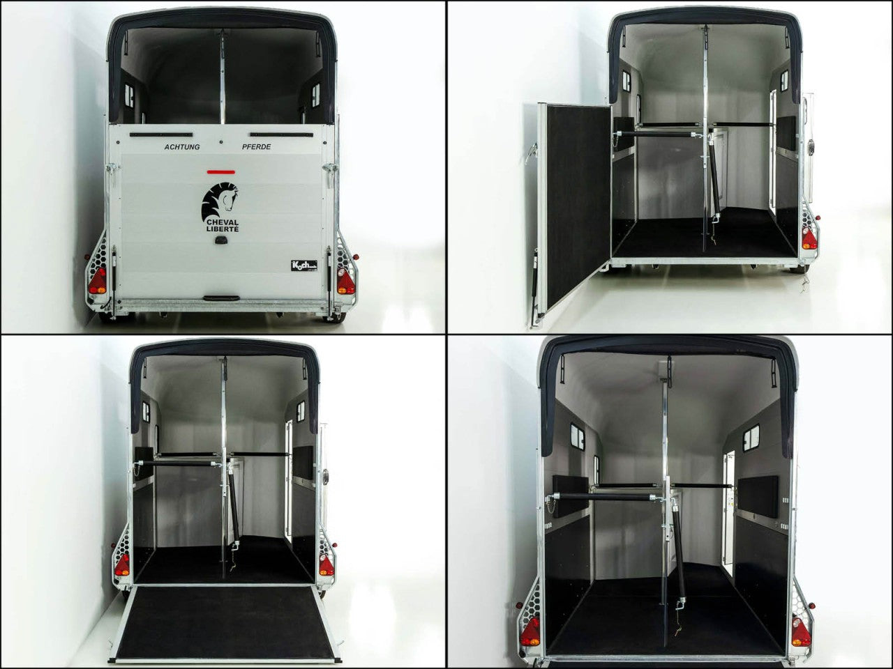 Cheval Liberte Pferdeanhänger Multi Max 2 | schwarz-Neu