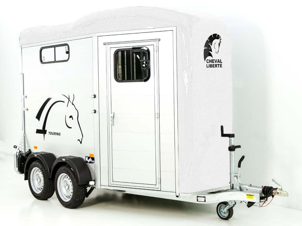Cheval Liberte Pferdeanhänger Touring Country| Pullman-Fahrwerk| Frontausstieg| weiß-Neu