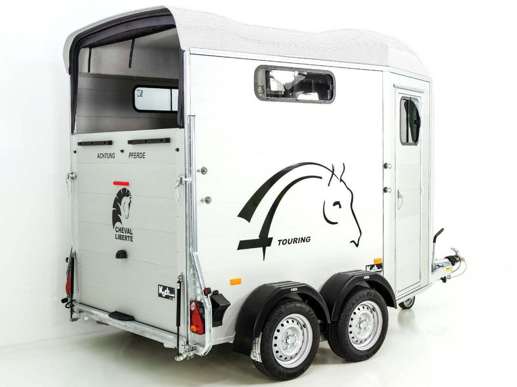 Cheval Liberte Pferdeanhänger Touring Country| Pullman-Fahrwerk| Frontausstieg| weiß-Neu