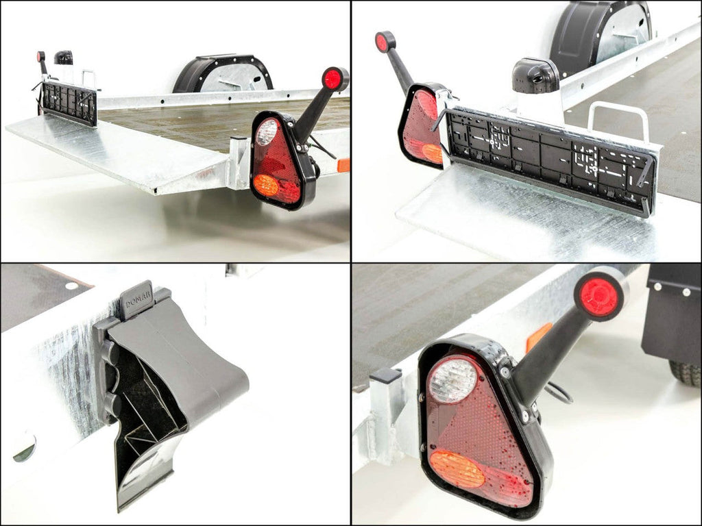 Vezeko Absenkanhänger 127x246cm 750kg-Hobby-Neu