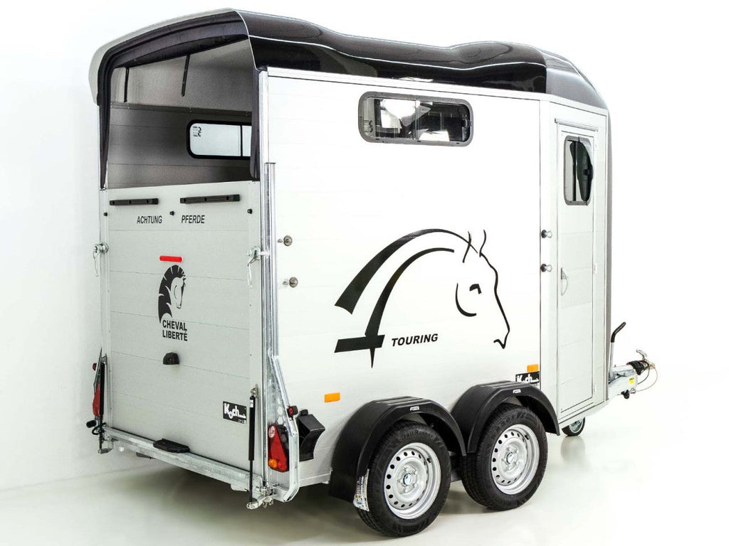 Cheval Liberte Pferdeanhänger Touring Country|Pullman-Fahrwerk| Frontausstieg| schwarz-Neu