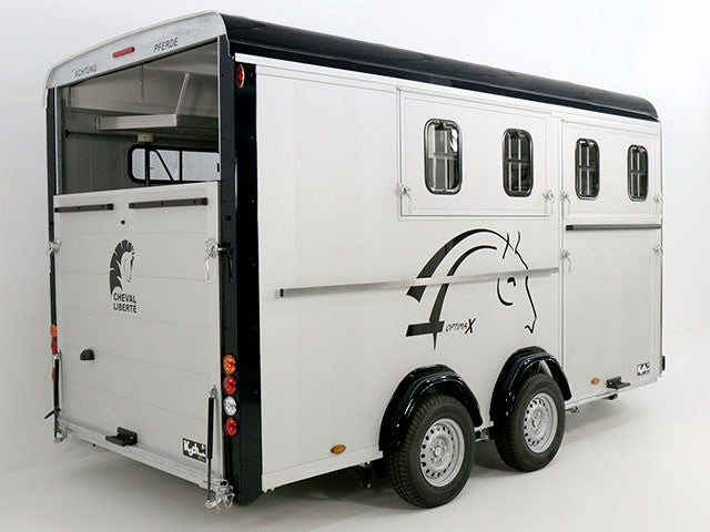 Cheval Liberte Pferdeanhänger Maxi 4| 4 Pferde| Pullman-Fahrwerk| 100km/h| schwarz-Neu