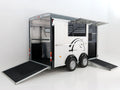 Cheval Liberte Pferdeanhänger Maxi 3|3Pferde||Pullmann 2 Fahrwerk|grau-Neu
