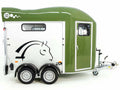 Cheval Liberte Pferdeanhänger GOLD 3|Pullman 2|Sattelkammer|olivgrün-Neu