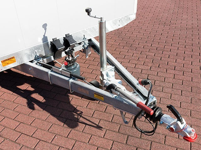 Vezeko Autotrailer Cargo Race Master 230x550cm H210cm 3,5t|E-Winde|silber-Neu