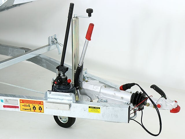 Vezeko Autotrailer Race Master Profi Alu 209x550cm 3,5t|E-Winde-Neu