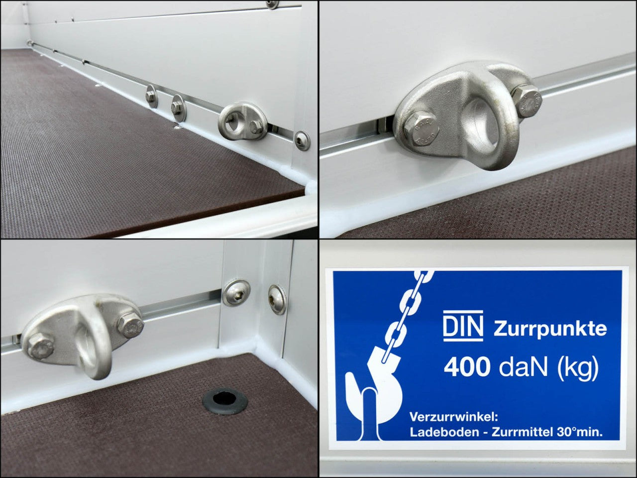 Koch Deckelanhänger 125x250cm Höhe:65cm 1300kg|Typ 4.13|Angebot-Neu
