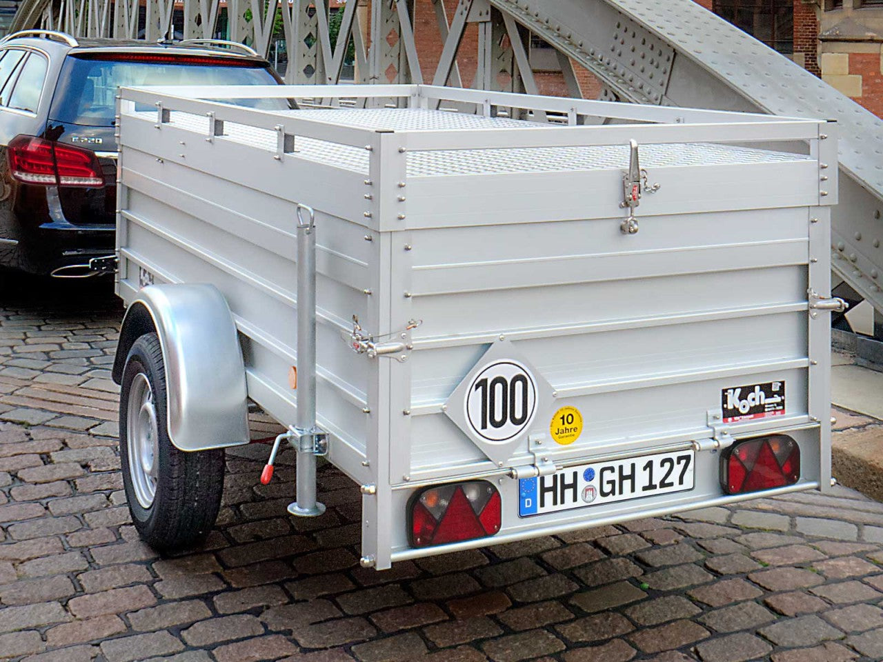 Koch Deckelanhänger 125x250cm Höhe:65cm 1300kg|Typ 4.13|Angebot-Neu