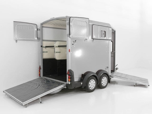 Ifor Williams Pferdeanhänger HB511|silber|Frontausstieg-Neu