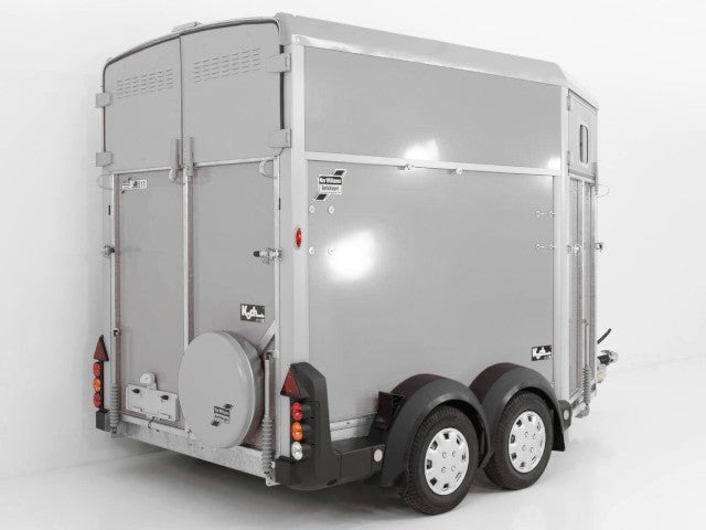 Ifor Williams Pferdeanhänger HB511|silber|Frontausstieg-Neu
