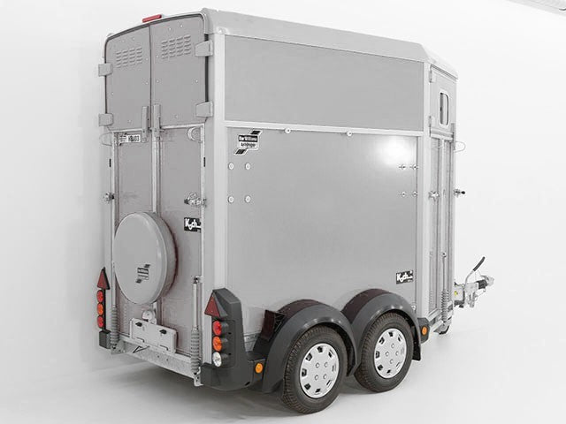 Ifor Williams Pferdeanhänger HB403|1,5er|silber-Neu