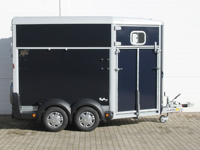 Ifor Williams Pferdeanhänger HB511|Heckklappen-Türkombination|schwarz-Neu