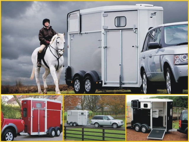 Ifor Williams Pferdeanhänger HB506|Frontausstieg|Klappenkombi|schwarz-Neu
