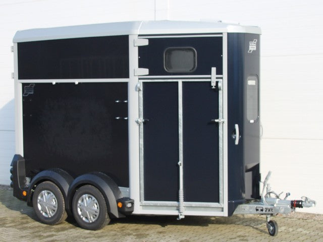 Ifor Williams Pferdeanhänger HB506|Frontausstieg|Klappenkombi|schwarz-Neu
