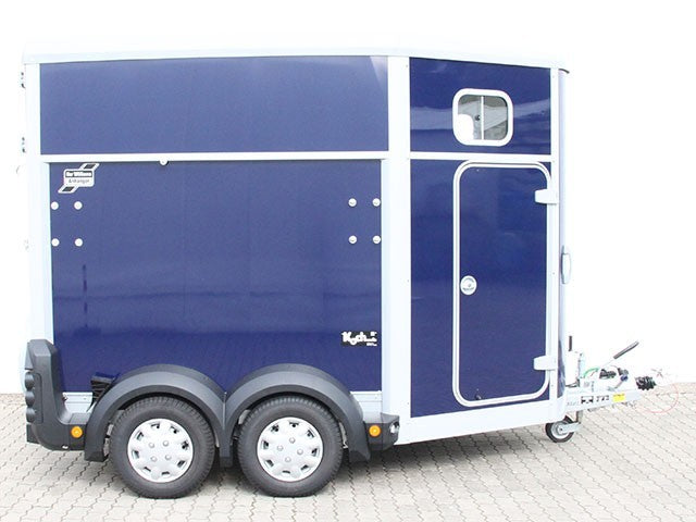 Ifor Williams Pferdeanhänger HB506|Sattelkammer|blau-Neu