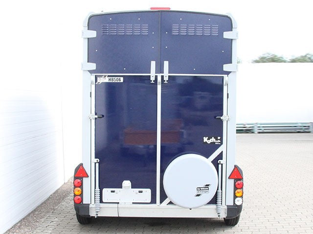 Ifor Williams Pferdeanhänger HB506|Sattelkammer|blau-Neu