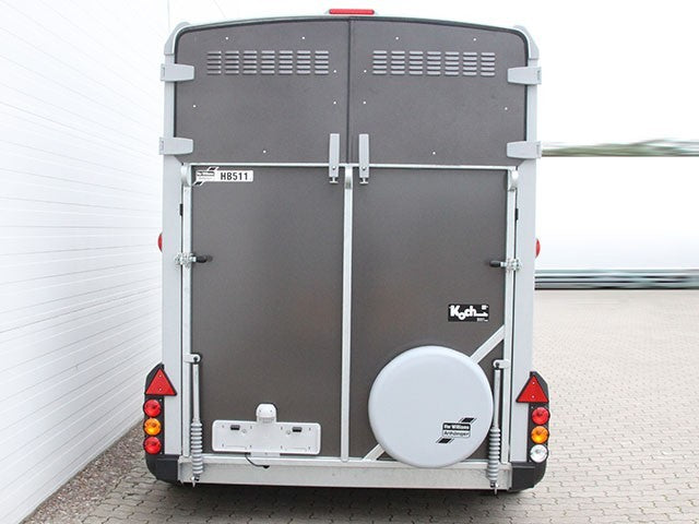 Ifor Williams Pferdeanhänger HB511|Sattelkammer|anthrazit-Neu