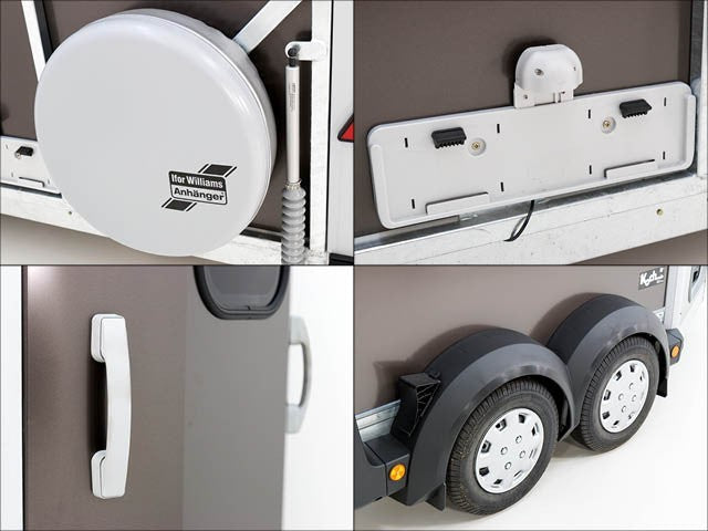 Ifor Williams Pferdeanhänger HB506|Sattelkammer|anthrazit-Neu