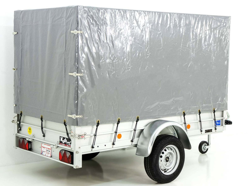 Koch Anhänger mit Plane 125x250cm 750kg|Typ U4|Hochplane 150 cm Hobby|Angebot-Neu