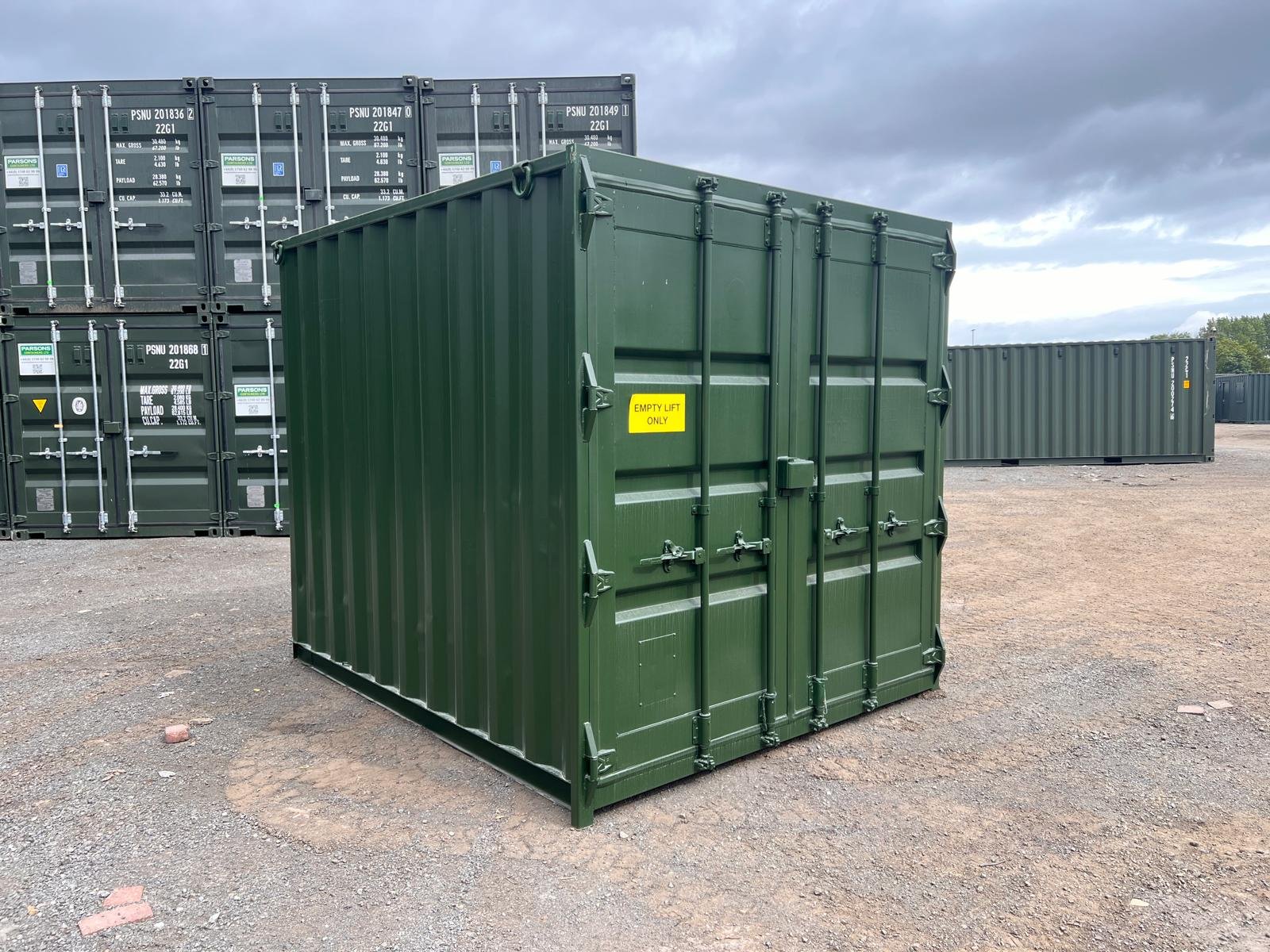 Seecontainer 10 Fuß wind- und wasserdicht (WWT)