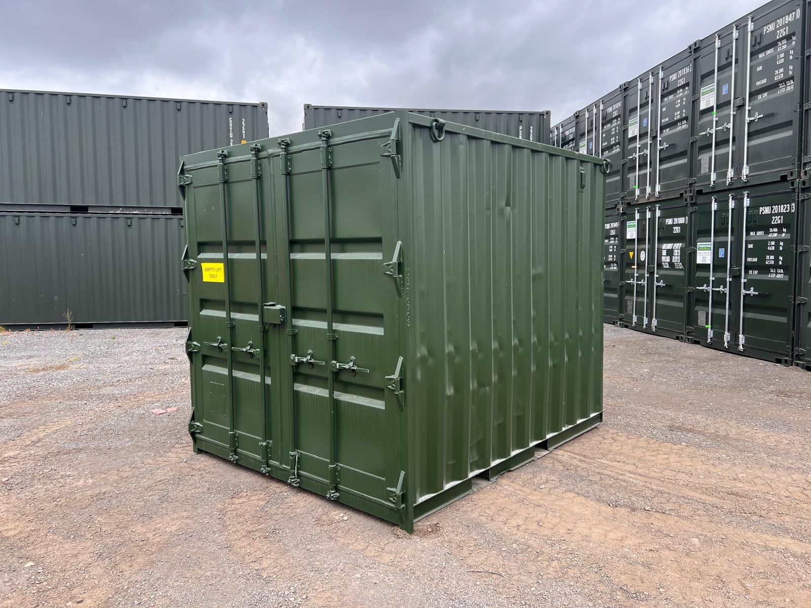 Seecontainer 10 Fuß wind- und wasserdicht (WWT)