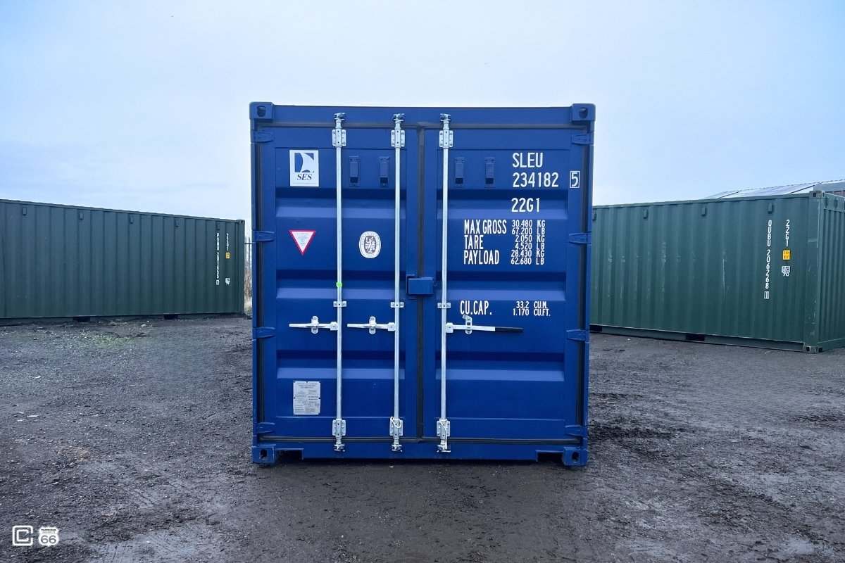 Seecontainer 20 Fuß One-Trip (1. Reise, neuwertig)