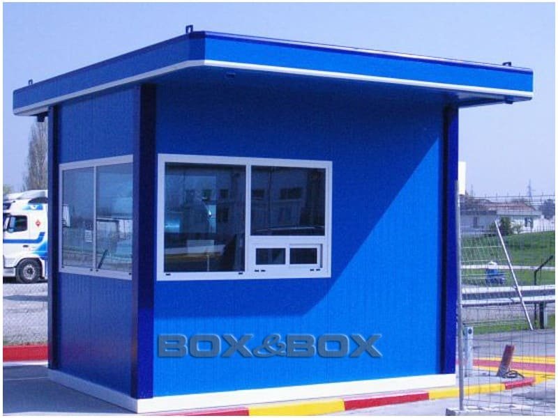 Bürocontainer-Anlage 100 m² (Büro & Pförtnerhaus)