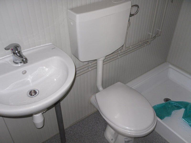 Mehrzweckcontainer 10 m gebraucht (Sanitärblock, Modell L1)