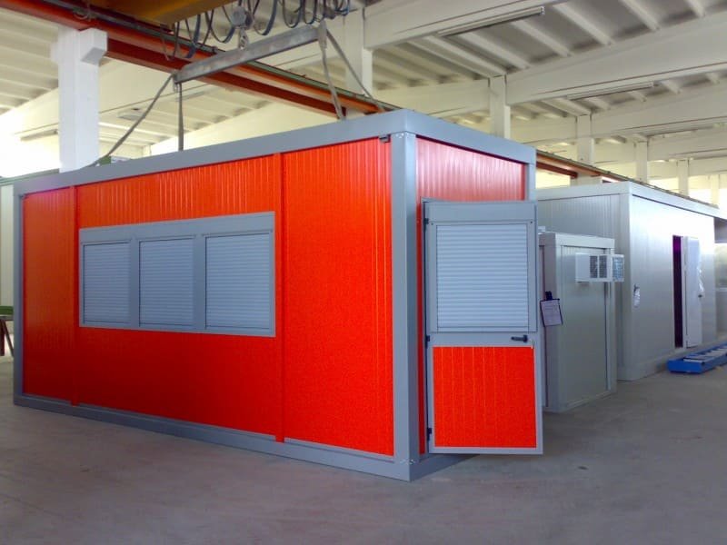 Bürocontainer 14 m² (Monoblock-Modul)